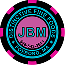 black with pink stripes poker chip